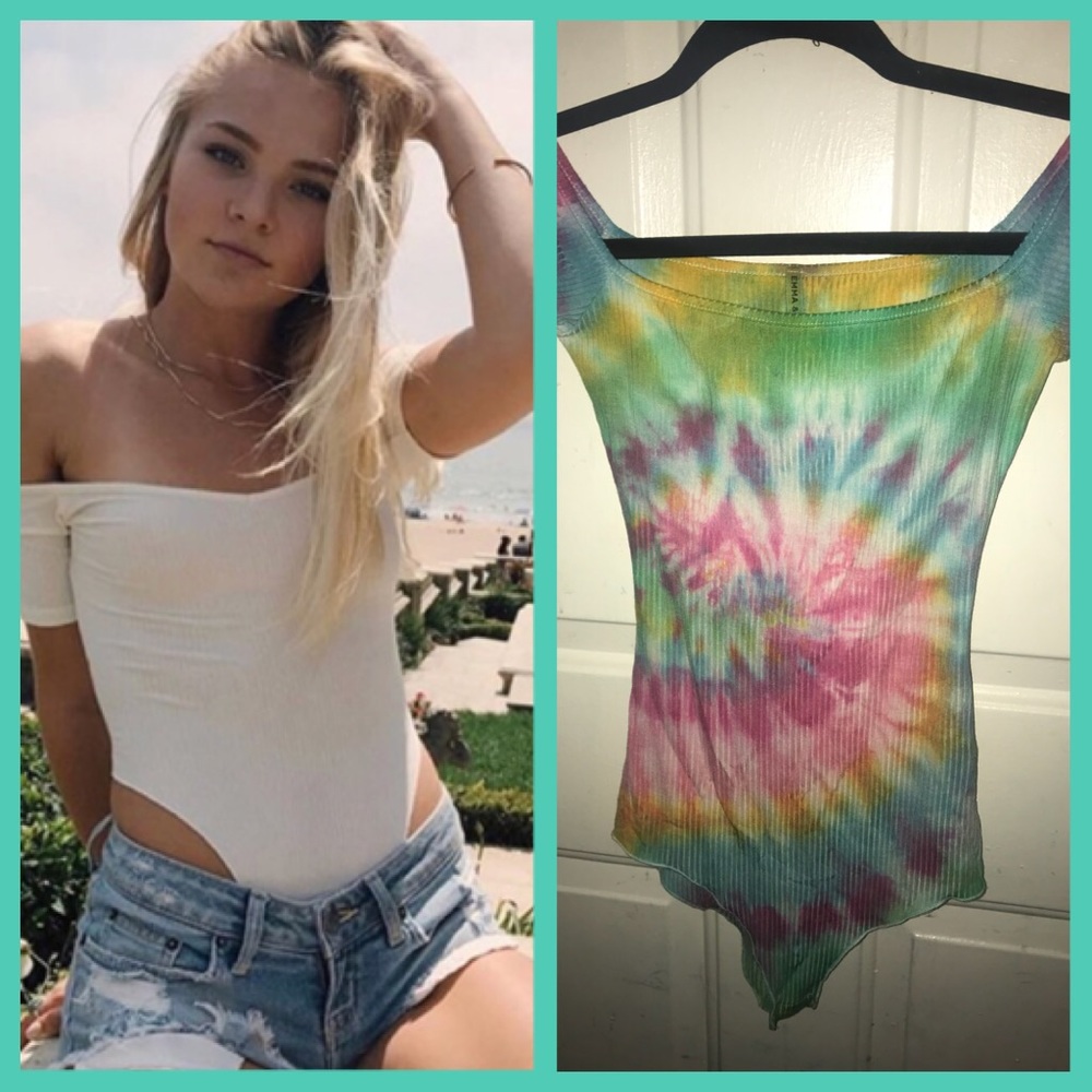 Festival Perf! Hand-Dyed Bodysuit